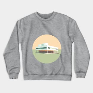 Villa Savoye by Le Corbusier Crewneck Sweatshirt